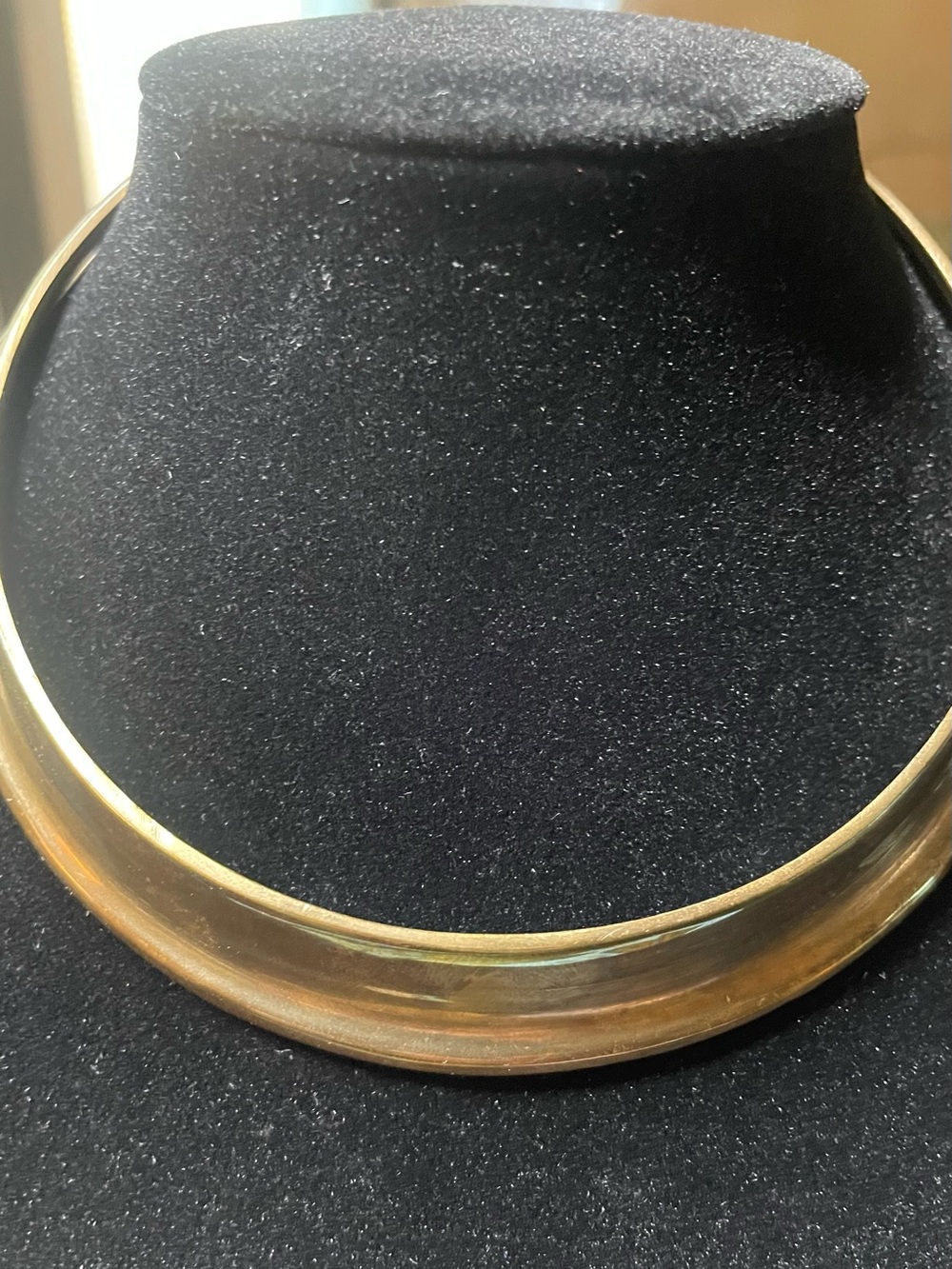 Minimalist Gold choker Collar Necklace brass India